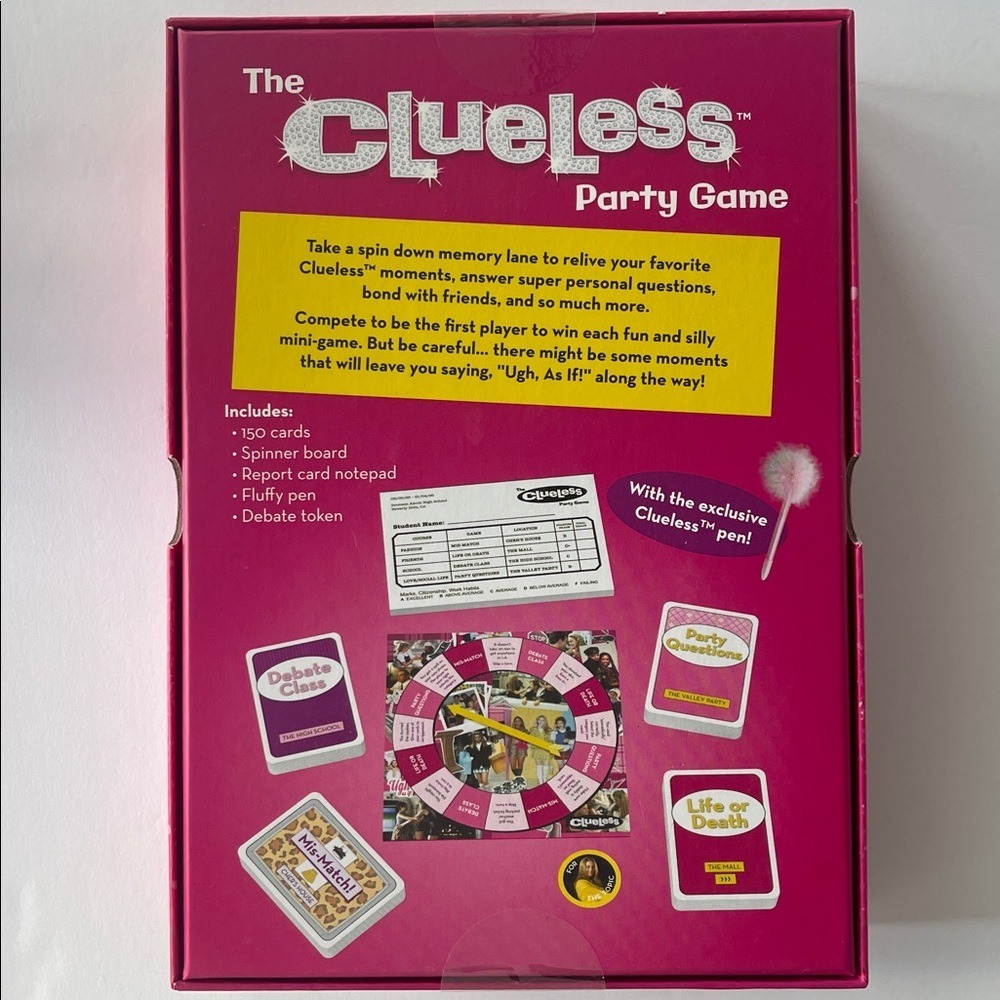 The Clueless Party Game NEW Sealed Ages 17+ - Picture 2 of 3
